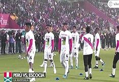 Perú vs Escocia: gran gesto de los seleccionados peruanos con Paolo Guerrero