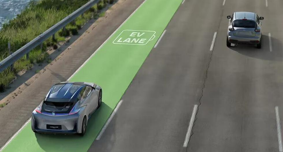 Electric cars: this highway works as a charger for moving vehicles