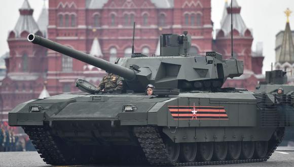 El Armata es un tanque altamente automatizado que está reemplazando muchos de los tanques rusos de la época soviética. (AFP).