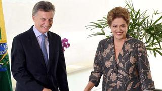 Mauricio Macri se reúne con Dilma Rousseff y pide por Venezuela