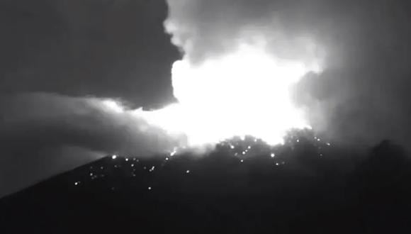 Volcán Popocatépetl EN VIVO: dónde ver en directo la actividad del coloso mexicano | Foto: @webscamdemexico