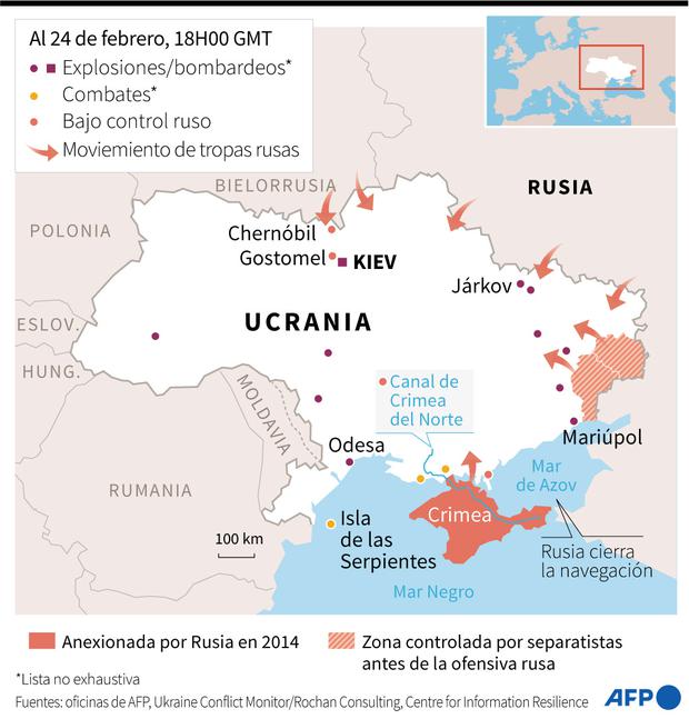 Ucrania. (AFP).