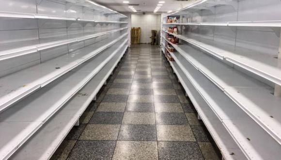 El riesgo de ser comerciante en un supermercado de Venezuela. (Foto referencial: EFE)
