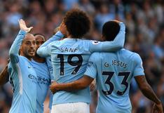 Manchester City lidera la Premier League: goleó al Stoke City