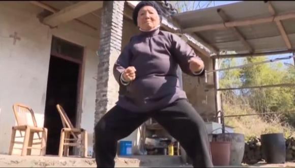 A los 94 años protege a sus vecinos gracias al kung-fu