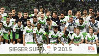 Wolfsburgo: Carlos Ascues festejó título de Supercopa alemana