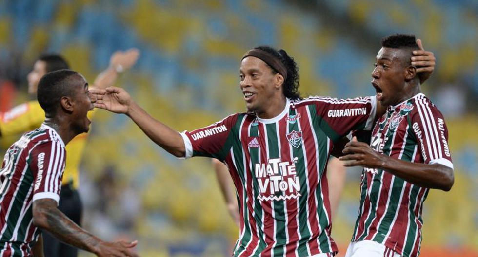 Ronaldinho Gaúcho tenía contratao hasta el final de 2016 con el club Fluminense de Brasil. (Foto: Facebook)