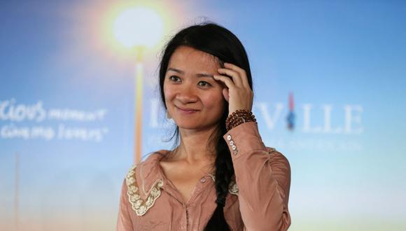 Chloé Zhao ha arrasado con los premios en los Golden Globes y los Critics Choice Awards. (Foto: CHARLY TRIBALLEAU / AFP)