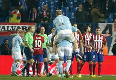 Atlético de Madrid quedó fuera de la Copa del Rey a manos del Celta de Vigo