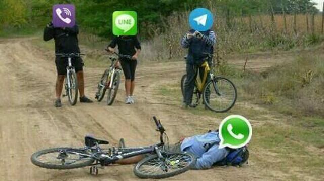 Así fueron las burlas en internet por la caída de WhatsApp - 1