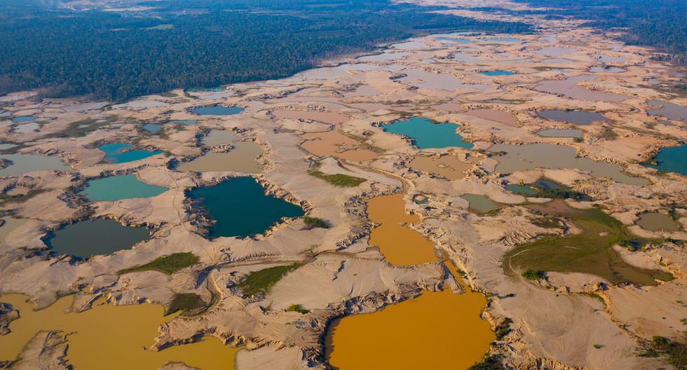 La minería ilegal de oro es una grave amenaza para el medio ambiente. El mercurio usado para este proceso se evapora y puede alcanzar el suelo de los bosques o cuerpos de agua. (Foto: Jason Houston/ Cincia)