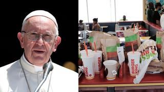 Papa Francisco pide que no se desperdicien las sobras de la comida