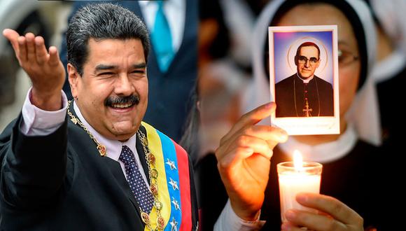 El presidente Nicolás Maduro utilizó su cuenta en Twitter para celebrar la canonización de monseñor Romero. (Foto: AFP/Reuters)