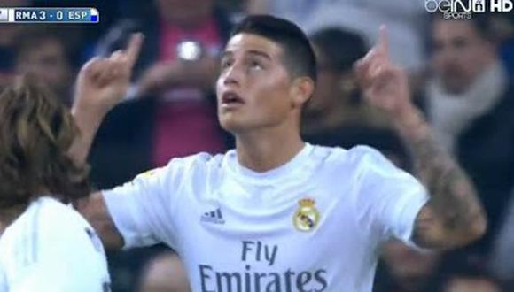 James Rodríguez anotó con Real Madrid luego de 3 meses (VIDEO)