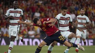 Portugal empató 1-1 con España en el estadio Benito Villamarín | RESUMEN