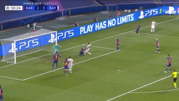 Bayern vs. Barcelona: Thomas Müller y una gran definición para el 4-1 por Champions League | VIDEO