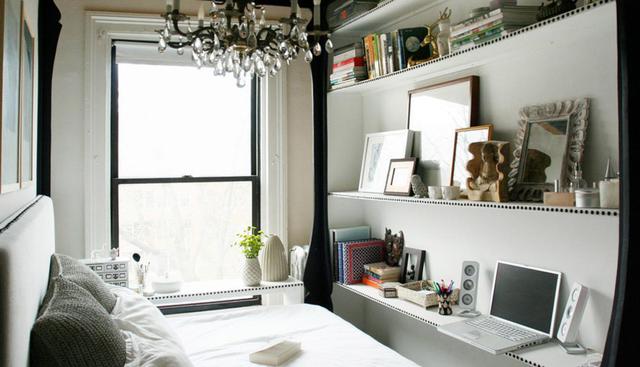 En un espacio de siete metros cuadrados, la diseñadora Jen Chu se las ingenió para crear un dormitorio confortable y 100% funcional. (Foto: jenchudesign.com)