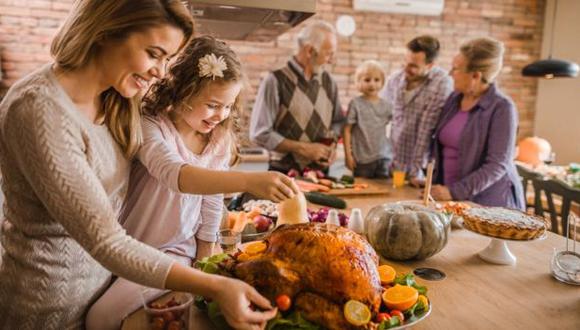 El día de Acción de Gracias es un feriado nacional en EE.UU.
