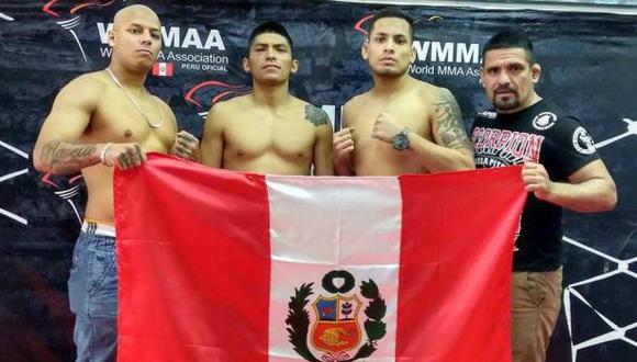 Esta es la primera selección peruana de MMA amateur que participa en un certamen internacional. (Foto: Difusión)