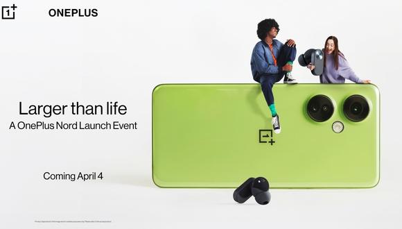 OnePlus Nord CE 3 Lite: la marca presentará su nuevo móvil este 4 de abril. (Foto: Difusión)