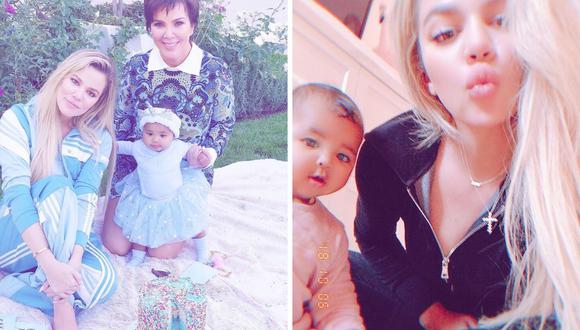 Así celebra Khloé Kardashian el primer cumpleaños de su hija True (Fotos: Instagram)