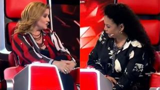 “La Voz Senior”: Lucía Galán a Eva Ayllón: “No me hagas gestos debajo de la mesa, eres educada supuestamente”