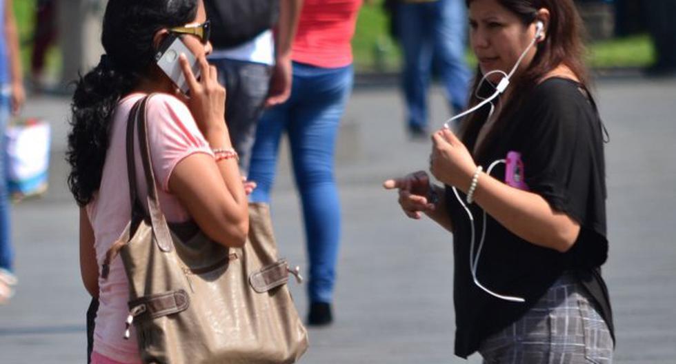 Los smartphones alcanzaron el 70% de penetración en mercado peruano, pues durante los últimos años las ventas de estos dispositivos tuvieron crecimiento de 21%. (Foto: Andina)