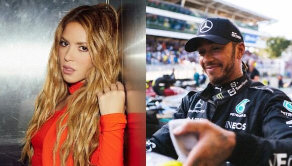 Los rumores sobre Shakira y Hamilton aumentan por fotografías como la que subió la cantante colombiana en un estudio de grabación (Foto: Shakira / Lewis Hamilton / Instagram )