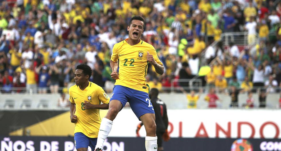 Philippe Coutinho envió amenaza previo al partido Perú vs Brasil por Copa América. (Foto: Getty Images)