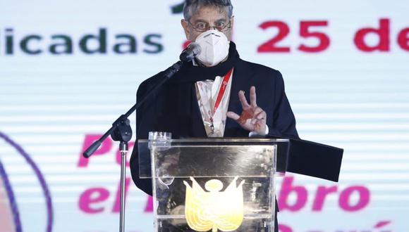 Sagasti aseguró que había conversado con su sucesor sobre la viabilidad de una Asamblea Constituyente para realizar cambios en la Carta Magna. (Foto: Jorge Cerdan/@photo.gec)