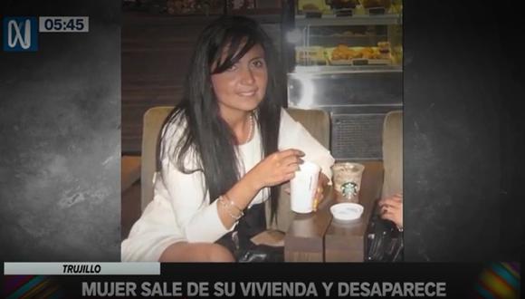 Trujillo: Mujer sale de su casa con la intención de viajar a Lima y desaparece. Foto: Captura Canal N