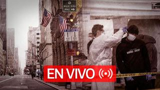Coronavirus USA EN VIVO | COVID-19 en Estados Unidos, en directo: contagios, muertos y situación en Nueva York