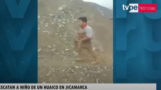 Huaico en Jicamarca: Niño rescatado presenta múltiples contusiones, pero ninguna de gravedad
