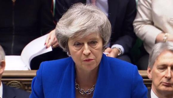 Brexit: La primera ministra británica, Theresa May, no ha mostrado tener intención de renunciar. (AFP).