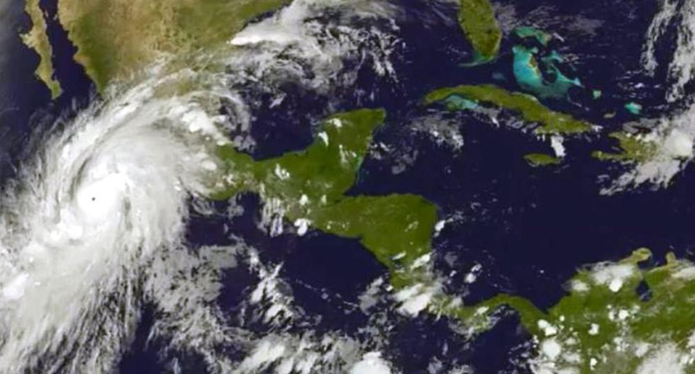 Vista satelital del huracán Patricia. (Foto: NOAA)