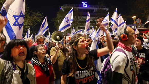Guerra Israel - Hamás en Gaza | Benjamin Netanyahu: Miles protestan contra primer ministro en Jerusalén para pedir elecciones y acuerdo para liberar rehenes | Palestina | Qatar | Yair Lapid | Últimas | MUNDO | EL COMERCIO PERÚ