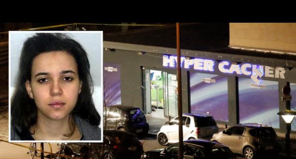 Yihadista es la esposa del hombre que secuestro una tienda judía en París. (Foto: Dailymirror)