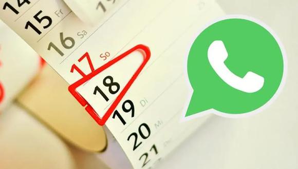 WhatsApp: el truco para buscar los mensajes por sus fechas de envío. (Foto: Pixabay)
