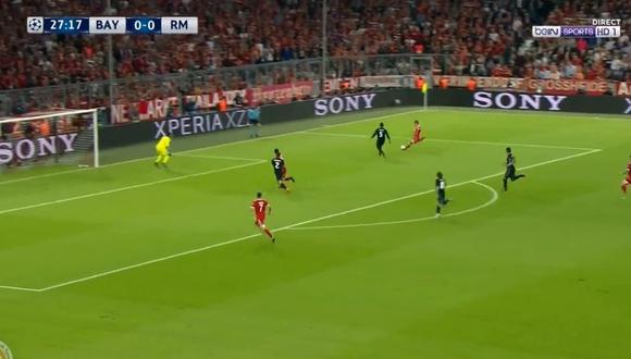 Real Madrid vs. Bayern Múnich: el golazo de Kimmich tras pase de James Rodríguez | VIDEO