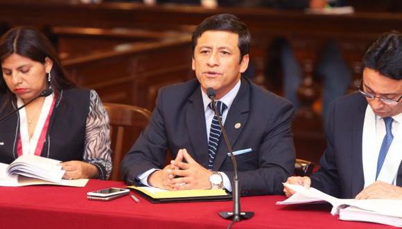"En seis meses no hay una sola comunicación entre Ríos y quien habla", dijo el ex consejero del CNM, Guido Aguila. (Foto: PJ / Video: Justicia TV)