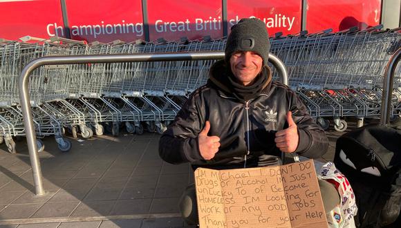 Michael Bucknell ha luchado para conseguir dinero tras afrontar situaciones que dificultaron su permanencia en las calles de Wakefield. (Foto: Yorkshire Live)