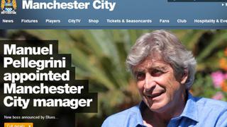 Manchester City anunció oficialmente a Manuel Pellegrini como nuevo DT