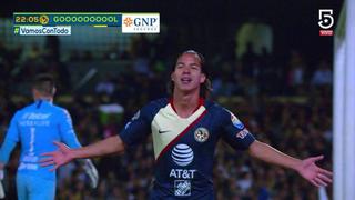 América vs. Pumas: Diego Lainez marcó este golazo que silenció elestadio Olímpico Universitario | VIDEO