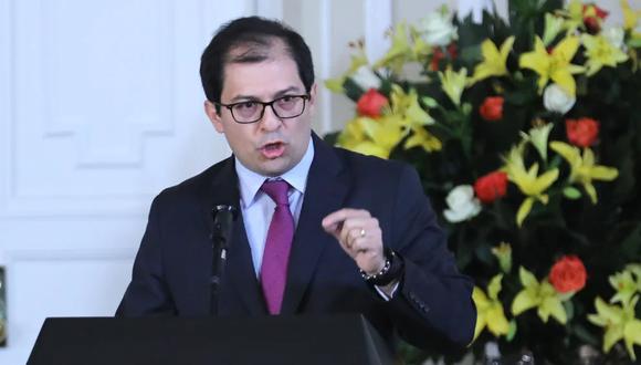 El fiscal general de Colombia Francisco Barbosa. (EFE/ Carlos Ortega).