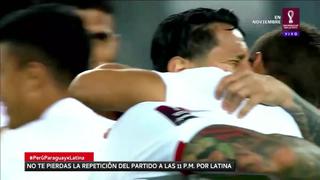 La celebración de los jugadores de la selección peruana tras el pitazo final ante Paraguay | VIDEO