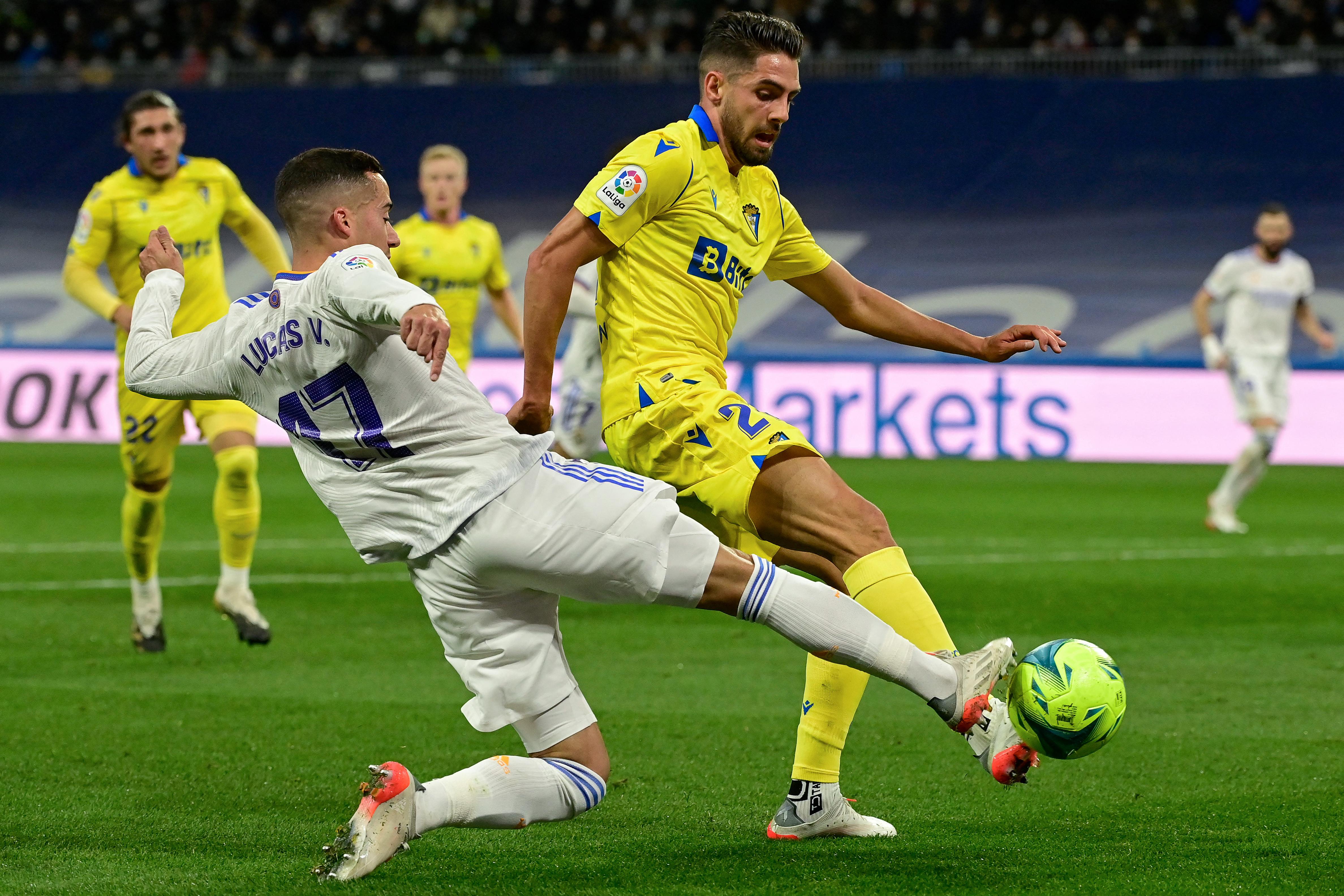 Real Madrid enfrentó a Cádiz por LaLiga | Foto: AFP