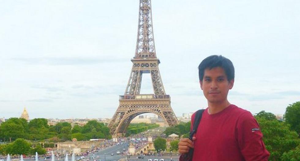 Peruano deja en alto nombre del Perú al graduarse con honores en maestría en París. (Foto: Facebook UNMSM)