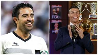 Xavi y su opinión de por qué Cristiano ganó el Balón de Oro