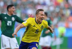 México vs. Suecia: europeos sorprendieron al 'Tri' con gol en el inicio del complemento