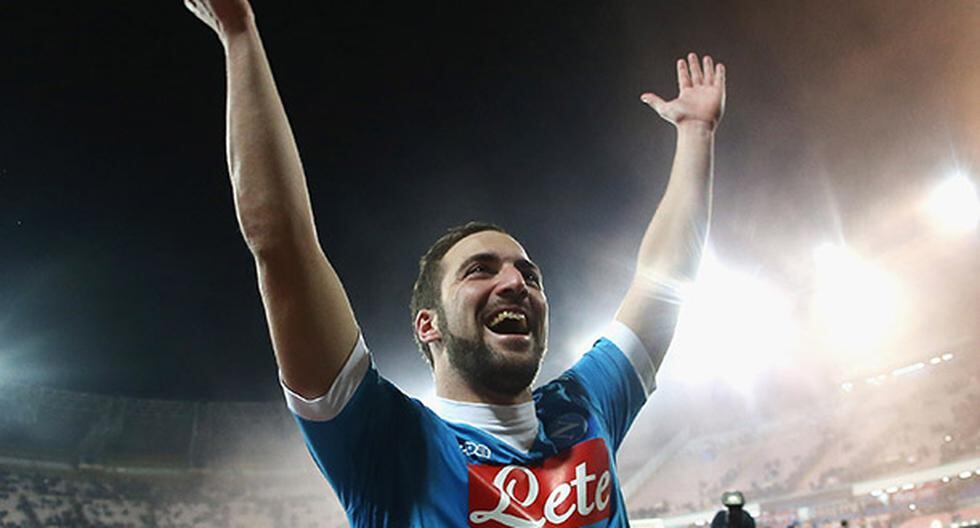 Napoli con doblete de Gonzalo Higuain en la punta de la Liga italiana. (Foto: Getty Images)